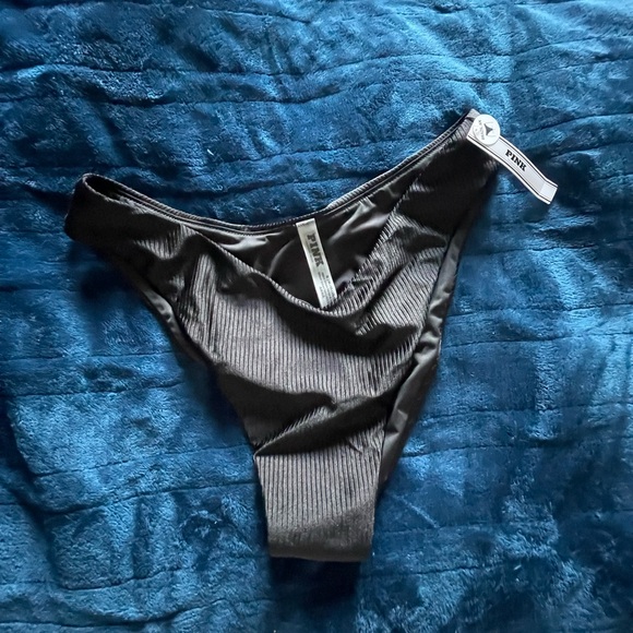 Pink Victoria secret black Brazilian bottom textured - Picture 6 of 6